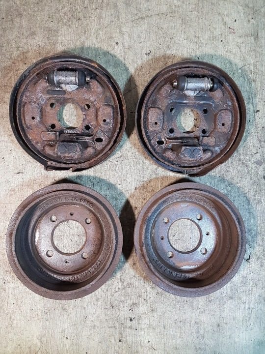 БАРАБАН ТОРМОЗНОЙ ЗАДНИЙ В СБОРЕ NISSAN ALMERA N15, фото 3