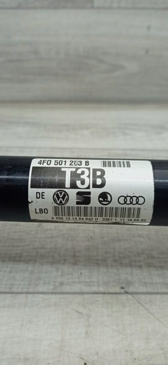 AUDI A6 C6 ПОЛУОСЬ ЛЕВАЯ ПЕРЕДНЯЯ 4F0407271j, фото 4