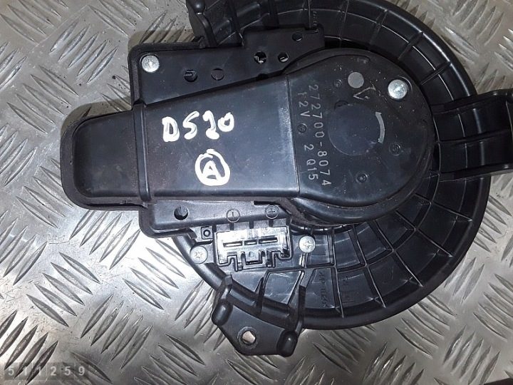 2013 Toyota Prius Xw30 Вентилятор моторчика вентилятора печки 2727008074, фото 4