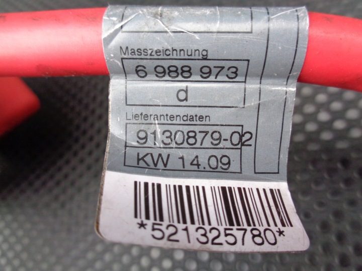BMW E81 E87 рестайлинг E87 клемма пиротехническая плюсовая 6988973 9130879, фото 5
