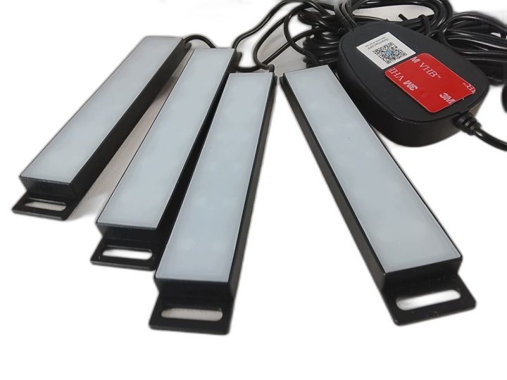 YiLaie подсветка LED для салона авто с aplikacją и 16 kolorami., фото 2