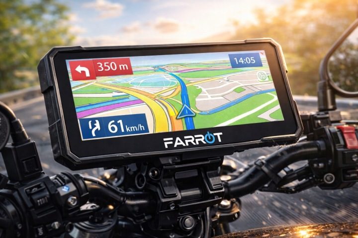 Навигация Мотоциклетная FARROT M780 8.1" CarPlay Android Авто GPS Dual, фото 8