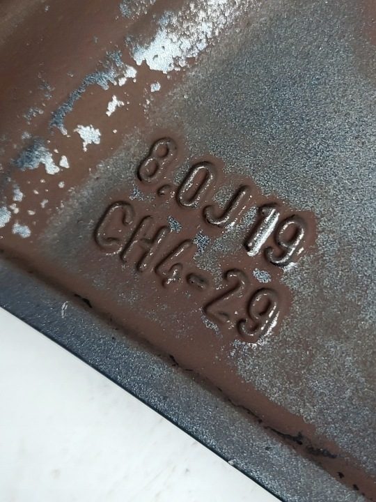 Литой диск Citroen OE 8.5" x 19" 4x108 ET 29, фото 7