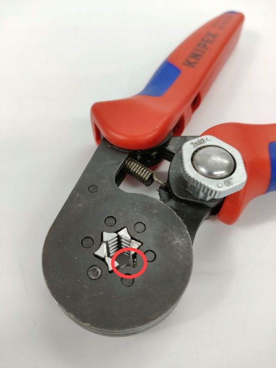 KNIPEX 97 53 14 180 мм 0,08-16mm² клещи для tulejek, фото 4