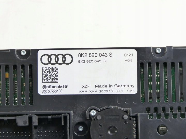 Панель управления печкой кондиционером климат-контроль английский Audi A4 IV B8, фото 8