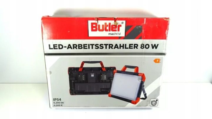 ПРОЖЕКТОР ФАРА ПЕРЕНОСНАЯ LED 80W 9200LM КОМПЛ., фото 1