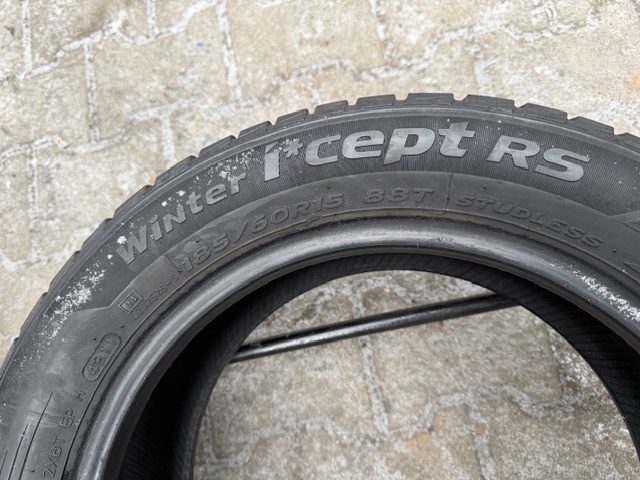 2× Шина зимняя Hankook Winter i*cept RS W442 185/60R15 88 т сцепление на снегу (3PMSF), усилитель (XL), фото 6