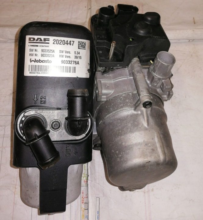 Webasto Thermo Top Pro 38 DAF, фото 5