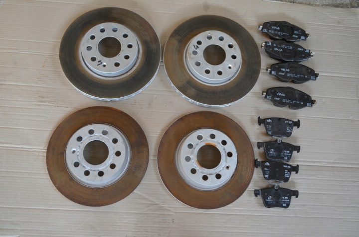 Диски колодки тормозные передние оригинал 288 мм VW Golf 8 Audi A3 8V 8Y, фото 1