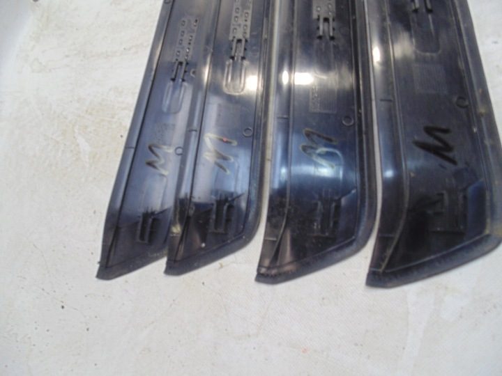 НАКЛАДКА ПОРОГА ПРАВАЯ ЛЕВАЯ ПЕРЕДНЯЯ BMW E60 E61 7074510 7034304, фото 3