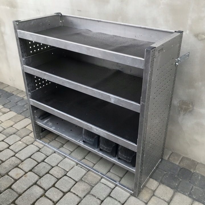 ОБШИВКА СЕРВИСНАЯ ШКАФ СТЕЛЛАЖ АВТОМОБИЛЬНЫЙ ALUCA 101x101x42, фото 4