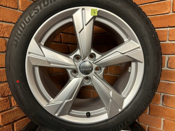 Колеса Диски 18 5x112 Audi A6 C8 Оригинал Летний НОВЫЙ ШИНЫ, фото 8