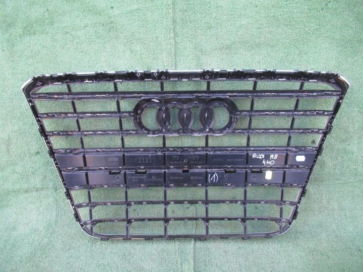 AUDI A8 D5 4H ДО РЕСТАЙЛИНГ 10-13 РЕШЕТКА РАДИАТОРА ОРИГИНАЛ 4H0853651G 4H0853651H, фото 5