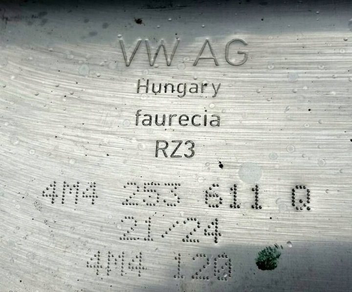 4M4253611Q 8W0253691A AUDI Q7 Q8 РЕСТАЙЛИНГ 24 г. 3.0 TDI ВЫХЛОПЫ ГЛУШИТЕЛЬ, фото 12