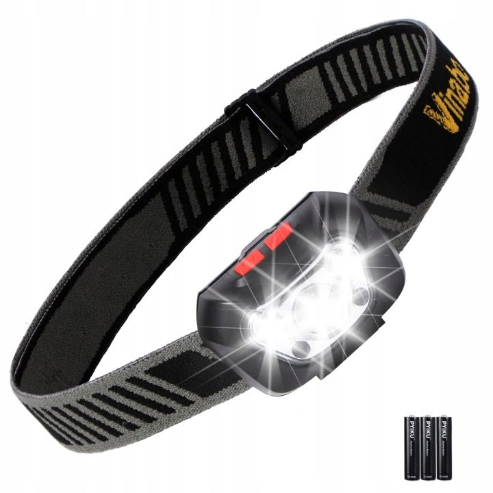 Vinabo Налобный фонарь LED 500 Lumen, 6 режимов, для sportu, фото 1
