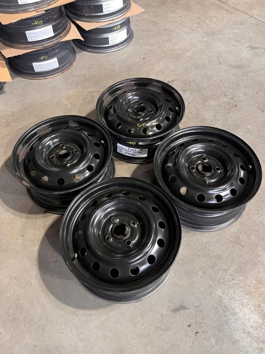 4× Штампованный диск Hyundai OE HYUNDAI i20 KIA RIO 6.0" x 15" 4x100 ET 52, фото 3
