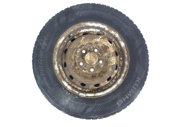 Диски стальные 5X120 + Шины Зимние Kumho 205/70 C 15" Hyundai H1 1997-2003, фото 7