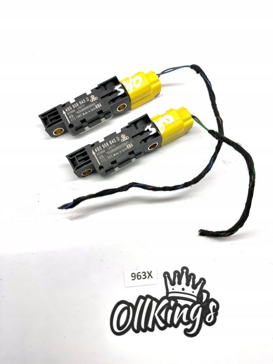 ДАТЧИК УДАРА БОКОВОГО AUDI A3 8P 4B0959643D, фото 1