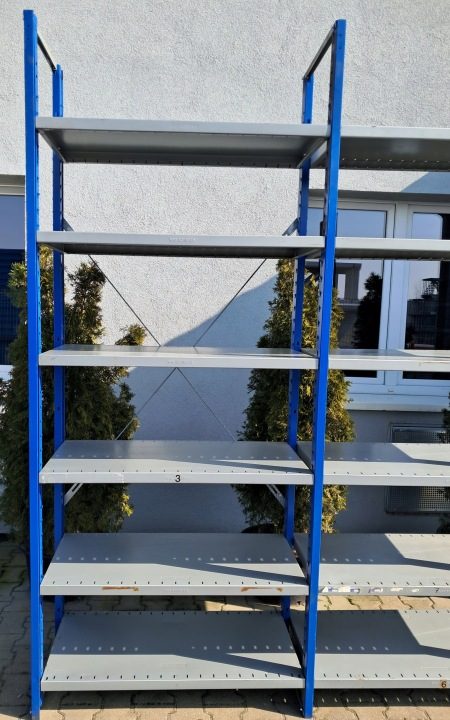 Стеллаж складской металлический 250 x 99,5 x 50 см, фото 3