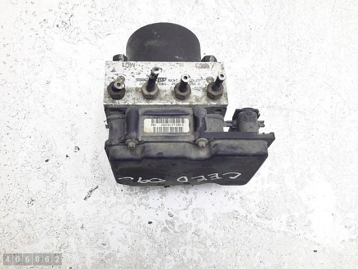 2009 Kia Ceed Блок ABS 0265231951 589201h300 0265800637, фото 2