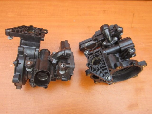 VW 1.8 2.0 TSI TFSI КОРПУС ТЕРМОСТАТА 06L121111H 06L121111J N M электрика, фото 6