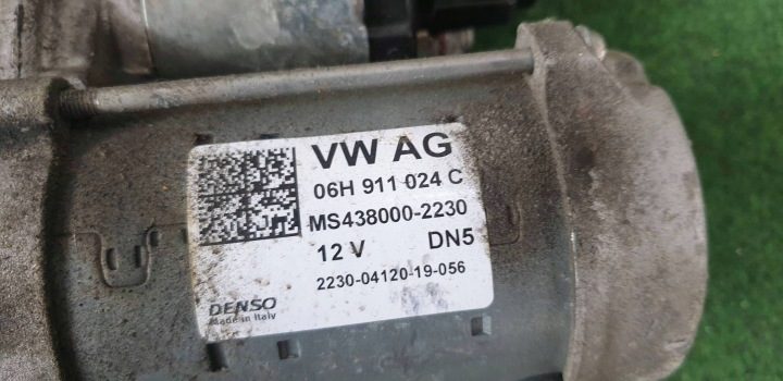 Audi A4 B9 2.0 TFSI стартер 06H911024C, фото 2