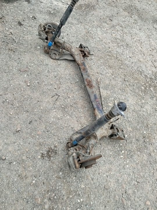 VW VOLKSWAGEN GOLF 4 БАЛКА ПОДВЕСКИ ЗАДНЯЯ, фото 1
