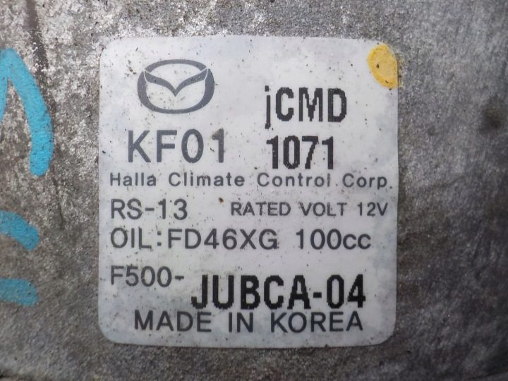 MAZDA CX5 16 г. 2.2 дизель SKYACTIV 150 л.с. SH КОМПРЕССОР КОНДИЦИОНЕРА F500-JUBCA-04, фото 4