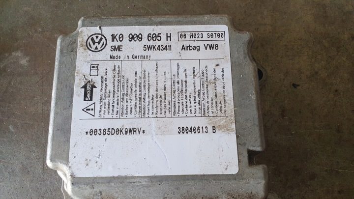 Модуль датчик airbag Volkswagen OE 1K0909605H, фото 2