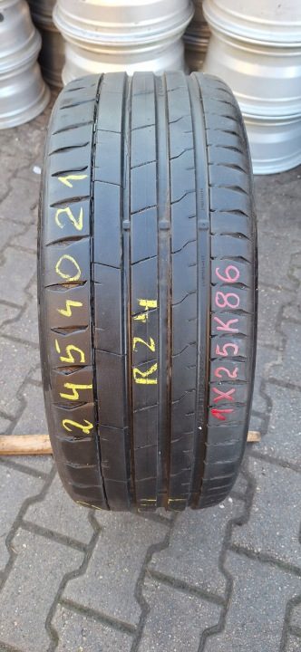 Шина летняя Continental SportContact 7 245/40R21 100 Y защита диска, усилитель (XL), фото 1