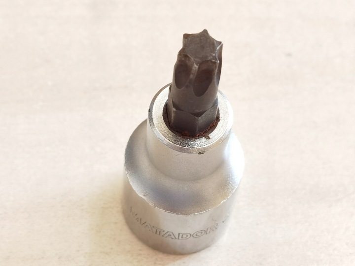 Насадка trzpieniowa 1/2" TORX MATADOR TX45, фото 4