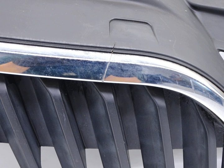РЕШЕТКА РАДИАТОРА ХРОМ SKODA RAPID I 5J 5JA853668, фото 9