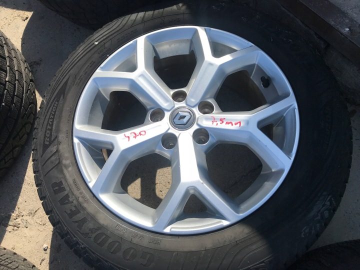 Renault Kadjar колеса диски шины 17" 205/55/17 5X114.3 ET40 всесезонные, фото 4