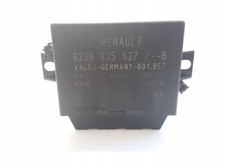 Модуль PDC Renault Scenic II (JM0/1_) 601857 1.9L дизель 88 квт 2007, фото 2