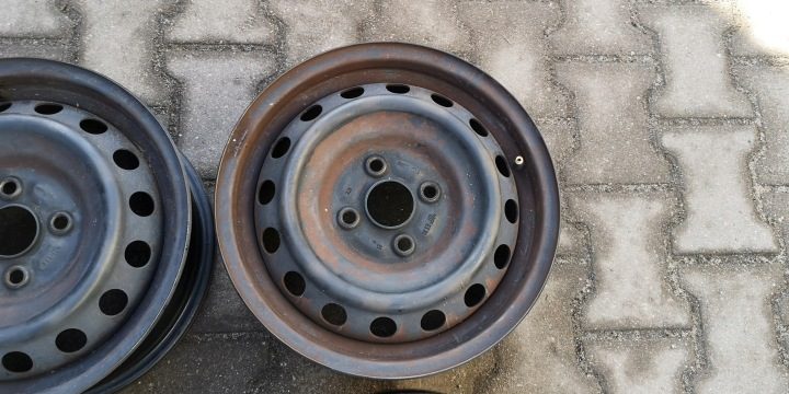 Штампованный диск Toyota OE 2140685 5.0" x 14" 4x100 ET 39, фото 6