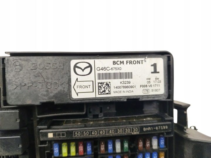 Блок предохранителей Mazda 3 III BM/BN G46C-675X0, фото 4
