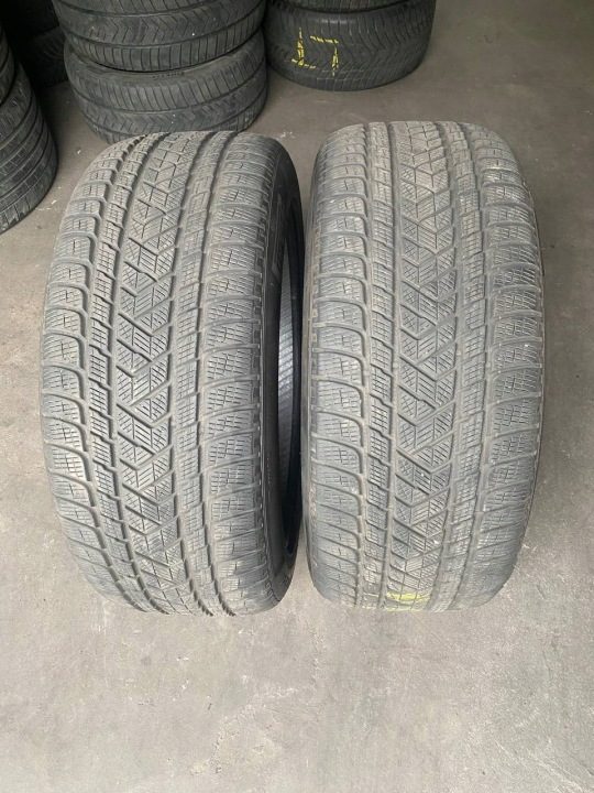 2× Шина зимняя Pirelli Scorpion Winter 275/45R21 110 В усилитель (XL), фото 1