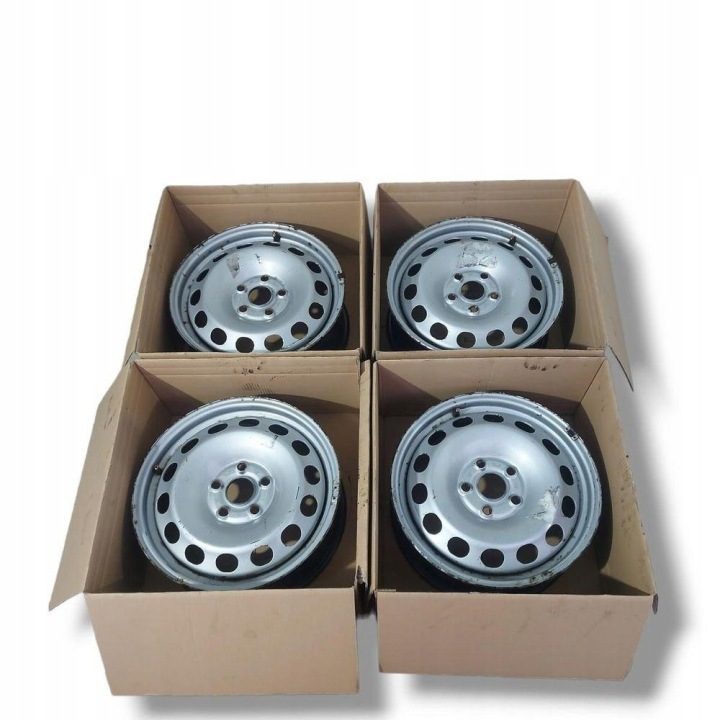 4× Штампованный диск VW 2K3601027 6.0" x 16" 5x112 ET 50, фото 1