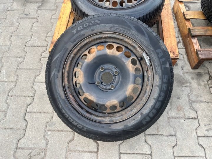Колесо штампованный диск шина зимняя 185/65R15 R15 4x108 4x комплект ОРИГИНАЛ EUR, фото 3
