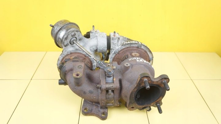 6 GJ CX-5 2.2 SKYACTIV 15 г. 175 л.с. SH01 турбина SH01-13700, фото 2
