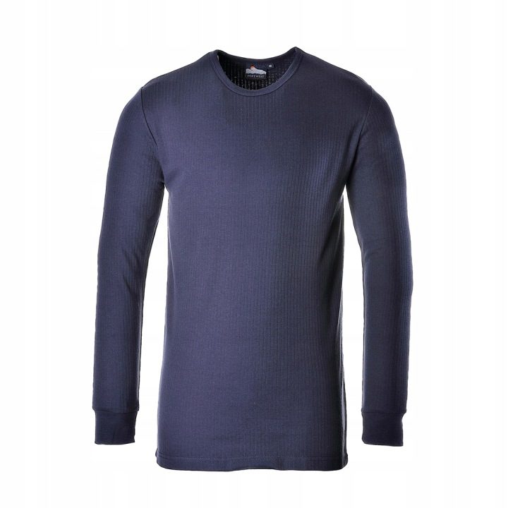 T-футболка с długimi rękawami PORTWEST Granat 2XL XXL, фото 3