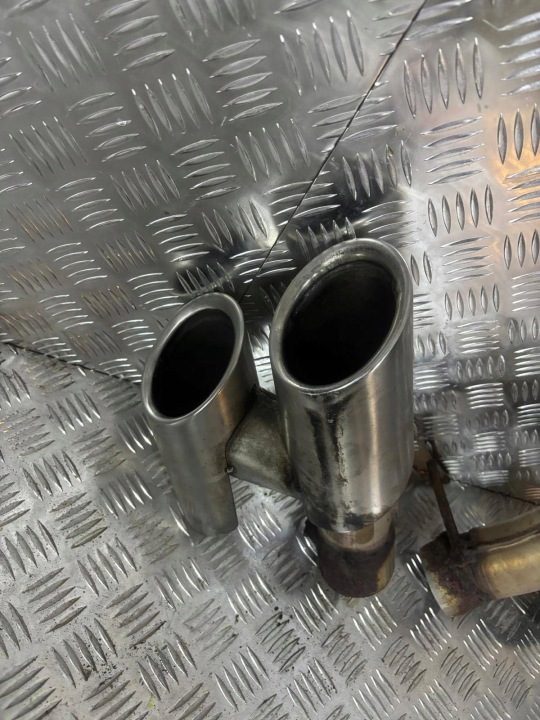 Porsche Panamera (970) Комплект наконечников wydechów 97011193100 97011193200, фото 4