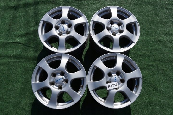 4× Литой диск Alutec PL605 6.0" x 15" 5x112 ET 48, фото 1