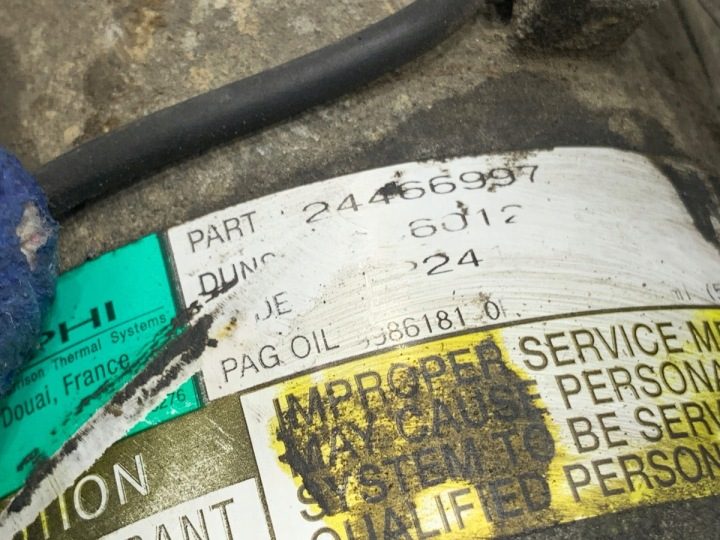 КОМПРЕССОР КОНДИЦИОНЕРА OPEL ASTRA H 1.9 120 л.с. 04-14, фото 5