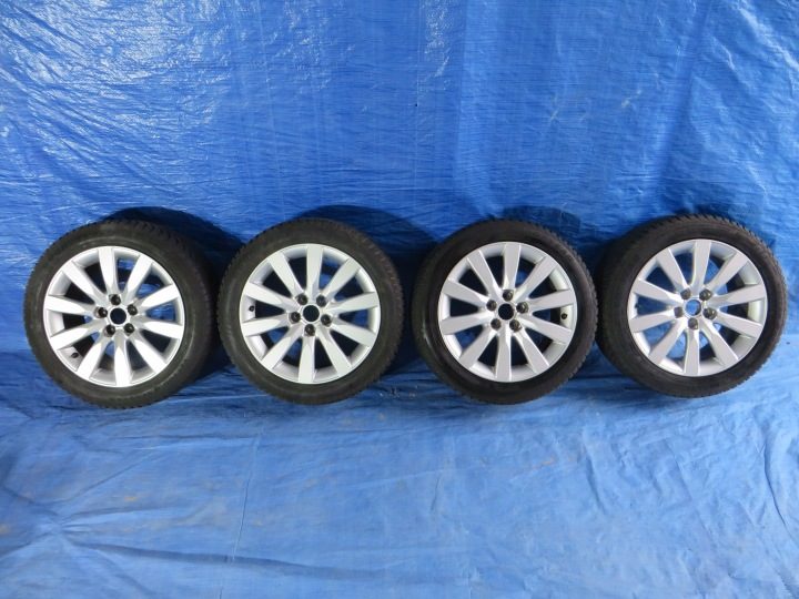 AUDI A1 S1 8X0 КОЛЕСА ДИСКИ 7X16 16 ДЮЙМОВ 215/45/16 8X0601025BB ВСЕСЕЗОННЫЕ, фото 1