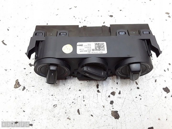 2015 Seat Ibiza Модуль управления кондиционером 6p0820045, фото 2