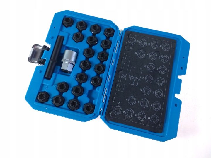 Комплект инструментов для wypinania, секретки болтов колес KS TOOLS BT691050, фото 4
