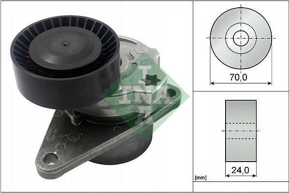 Schaeffler INA 534 0103 10 Натяжитель приводного ремня поликлинового, фото 14