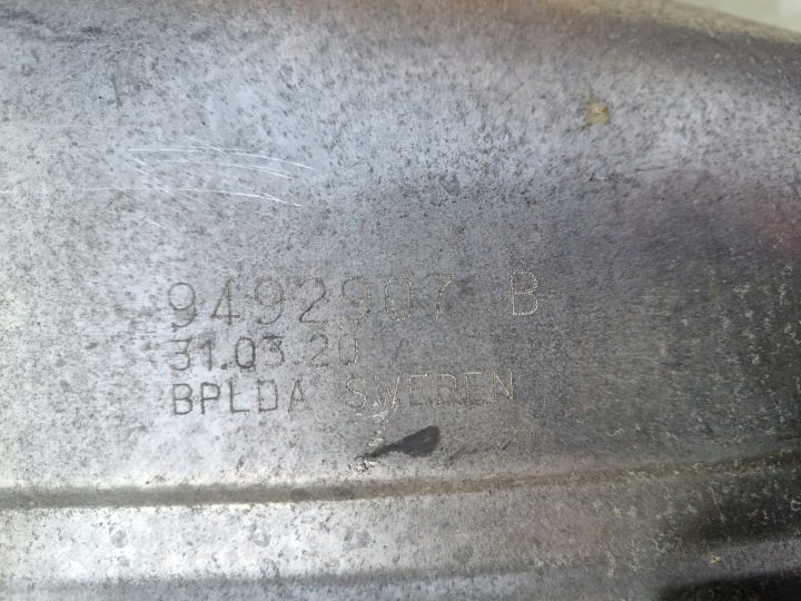 VOLVO S60 I глушитель насадка глушителя 9492907B, фото 7