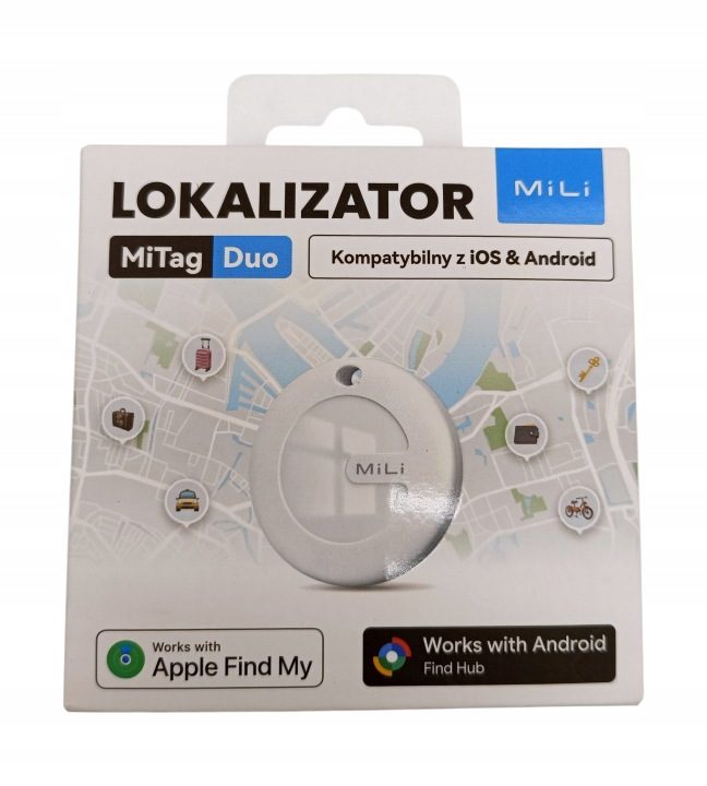 MiLi MiTag Трекер GPS BT DUO Android iOS APPLE для plecaka ключей, фото 1